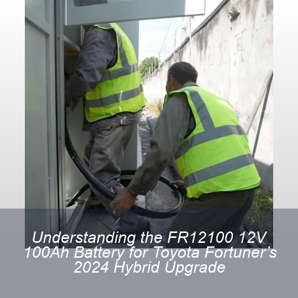 Understanding the FR12100 12V 100Ah Battery for Toyota Fortuner’s 2024 Hybrid Upgrade
